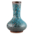 Celadon ceramic bud vase, 'Coral Cluster' - Hand Crafted Turquoise Thai Celadon Ceramic Bud Vase (image 2a) thumbail
