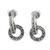 Marcasite drop earrings, 'Bold Connection' - Marcasite and Sterling Silver Drop Earrings from Thailand (image 2e) thumbail