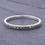 Marcasite band ring, 'Glistening Road' - Marcasite and Sterling Silver Band Ring from Thailand (image 2b) thumbail