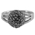 Marcasite cocktail ring, 'Glistening Dome' - Sterling Silver and Marcasite Cocktail Ring Thailand thumbail