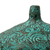 Decorative recycled paper vase, 'Swirling Sea' - Handmade Decorative Recycled Paper Vase from Thailand (image 2e) thumbail