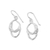 Sterling silver dangle earrings, 'Charming Drop' - Sterling Silver Dangle Earrings from Thailand (image 2e) thumbail