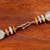 Jade and quartz beaded necklace, 'Moonlight Discs' - Jade Glass and Quartz Beaded Necklace from Thailand (image 2d) thumbail