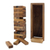 Juego de madera, 'Torre de apilamiento' - Juego de torre de apilamiento de madera con caja de Tailandia