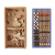 Wood game, 'Code Breaker' - Hand Made Colorful Wood Peg Game from Thailand (image 2d) thumbail