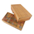 Wood domino set, 'Colorful Dominoes' - Colorful Rain Tree Wood Domino Set Game from Thailand (image 2c) thumbail