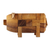 Wood puzzle, 'Piggy Puzzle' - Rain Tree Wood Pig Puzzle from Thailand (image 2d) thumbail