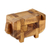 Wood puzzle, 'Piggy Puzzle' - Rain Tree Wood Pig Puzzle from Thailand (image 2e) thumbail