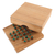 Wood game, 'Elimination' - Hand Made Wood Peg Game Teal from Thailand (image 2c) thumbail
