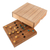 Wood game, 'Strategy Square' - Hand Made Wood Pegs Board Game from Thailand (image 2c) thumbail