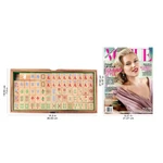 Wood game, 'Mah Jongg' - Hand Made Wood Mah Jongg Game from Thailand