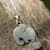 Sterling silver pendant necklace, 'Respectful Elephant' - Thai Sterling Silver Pendant Necklace of a Proud Elephant (image 2c) thumbail