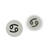 Sterling silver stud earrings, 'Satin Cancer' - Sterling Silver Cancer Stud Earrings from Thailand (image 2e) thumbail