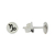 Sterling silver stud earrings, 'Satin Capricorn' - Sterling Silver Capricorn Stud Earrings from Thailand (image 2d) thumbail