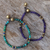 Multi-gemstone beaded bracelets, 'Magical Earth' - Two Serpentine and Tiger's Eye Multigem Beaded Bracelets thumbail