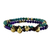 Multi-gemstone beaded bracelets, 'Magical Earth' - Two Serpentine and Tiger's Eye Multigem Beaded Bracelets (image 2e) thumbail
