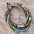 Multi-gemstone beaded bracelet, 'Beads and Bells' - Multi Gemstone Beaded Bracelet from Thailand thumbail