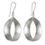 Silver dangle earrings, 'First Impression' - Silver Hill Tribe Style Dangle Earrings from Thailand (image 2a) thumbail