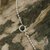 Marcasite pendant necklace, 'Natural Heart' - Marcasite Leaf Pendant Necklace from Thailand (image 2d) thumbail