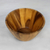 Wood serving bowl, 'Conical Nature' (3 quart) - 3 Quart Conical Wood Serving Bowl Hand Crafted in Thailand (image 2b) thumbail