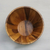 Wood serving bowl, 'Conical Nature' (3 quart) - 3 Quart Conical Wood Serving Bowl Hand Crafted in Thailand (image 2d) thumbail