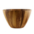 Wood serving bowl, 'Conical Nature' (3 quart) - 3 Quart Conical Wood Serving Bowl Hand Crafted in Thailand (image 2e) thumbail