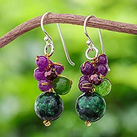 Featured review for Quartz beaded earrings, Luscious Fruit