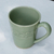 Celadon ceramic mug, 'Elephant Babies' - Hand Crafted Celadon Ceramic Elephant Mug from Thailand (image 2b) thumbail