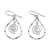 Sterling silver dangle earrings, 'Precious Spirals' - Sterling Silver Spiral Dangle Earrings from Thailand