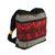 Cotton shoulder bag, 'Crimson Wine' - Cotton Thai Style Shoulder Bag in Crimson and Black (image 2d) thumbail