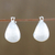 Sterling silver hoop earrings, 'Ornate Touch' - 925 Sterling Silver Shining Hoop Earrings from Thailand (image 2c) thumbail