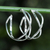Sterling silver half-hoop earrings, 'Dancing Shine' - Sterling Silver Twisting Half-Hoop Earrings from Thailand thumbail