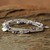Amethyst wrap bracelet, 'Rain Charms' - Sterling Silver Plated Amethyst Wrap Bracelet from Thailand (image 2c) thumbail
