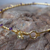 Gold plated amethyst bangle bracelet, 'Floral Berries' - Gold Plated Amethyst Floral Bangle Bracelet from Thailand (image 2c) thumbail