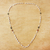 Cultured pearl and jade long station necklace, 'Enduring Classic' - Station Necklace with Jade, Quartz and Cultured Pearl (image 2b) thumbail