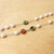 Cultured pearl and jade long station necklace, 'Enduring Classic' - Station Necklace with Jade, Quartz and Cultured Pearl (image 2d) thumbail