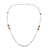 Cultured pearl and jade long station necklace, 'Enduring Classic' - Station Necklace with Jade, Quartz and Cultured Pearl (image 2e) thumbail