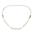 Cultured pearl and jade long station necklace, 'Enduring Classic' - Station Necklace with Jade, Quartz and Cultured Pearl (image 2f) thumbail