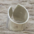Sterling silver wrap ring, 'Groovy Style' - 925 Silver Wrap Ring with Geometric Motifs from Thailand (image 2e) thumbail