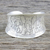 Sterling silver cuff bracelet, 'Lanna Elephants' - Elephant-Themed Sterling Silver Cuff Bracelet from Thailand (image 2) thumbail