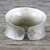 Sterling silver cuff bracelet, 'Thai Flower' - Floral Sterling Silver Cuff Bracelet from Thailand (image 2b) thumbail