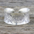 Sterling silver cuff bracelet, 'Lanna Forest' - Bird and Elephant 925 Silver Cuff Bracelet from Thailand (image 2) thumbail