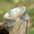 Sterling silver cuff bracelet, 'Lanna Forest' - Bird and Elephant 925 Silver Cuff Bracelet from Thailand (image 2d) thumbail