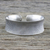Sterling silver cuff bracelet, 'Chic Texture' - Textured Sterling Silver Cuff Bracelet from Thailand (image 2) thumbail