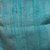 Silk shawl, 'Comforting Teal' - Handwoven Fringed Silk Shawl in Teal from Thailand (image 2d) thumbail