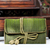 Silk blend jewelry roll, 'Enchanted Journey in Olive' - Hand Woven Silk and Rayon Blend Thai Jewelry Roll in Olive (image 2) thumbail