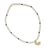Gold plated cultured pearl and garnet pendant necklace, 'Radiant Leo' - Gold Plated Cultured Pearl and Garnet Leo Pendant Necklace (image 2e) thumbail