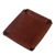 Leather catchall, 'Classic Brown' - Handcrafted Thai Leather Catchall in Brick and Copper (image 2c) thumbail