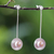 Ohrhänger aus Zuchtperlen - Ohrringe aus Zuchtperlen und Sterlingsilber aus Thailand