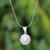 Cultured pearl pendant necklace, 'Pearl Radiance' - Cultured Pearl Pendant Necklace from Thailand (image 2) thumbail